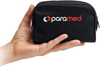 PARAMED Aneroid Sphygmomanometer – Manual Blood Pressure Cuff with Universal Cuff 8.7 – 16.5″ and D-Ring – Carrying Case in The kit – Black – Stethoscope Not Included