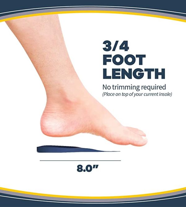 Dr. Scholl’s HEEL Pain Relief Orthotics // Clinically Proven to Relieve Plantar Fasciitis, Heel Spurs and General Heel Aggravation (for Men’s 8-12, also available for Women’s 5-12)