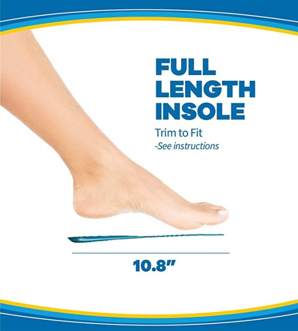 Dr. Scholl’s Energizing Comfort Massaging Gel Insoles All-Day Comfort that Allows You to Stay on Your Feet Longer (for Women’s 6-10, also Available for Men’s 8-14)