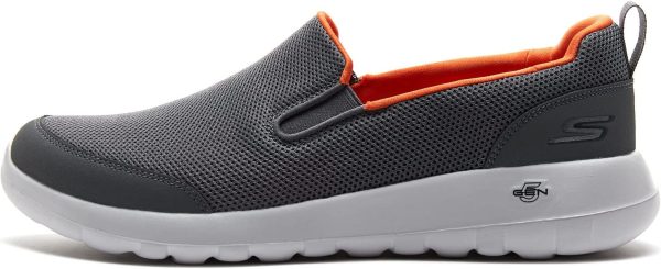 Skechers Men’s Go Max Clinched-Athletic Mesh Double Gore Slip on Walking Shoe
