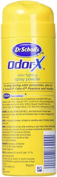 Dr. Scholls Odor X With Sweatmax Spray Powder 4.7 Ounce (139ml) (6 Pack)