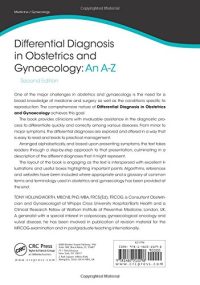 Differential Diagnosis in Obstetrics & Gynaecology: An A-Z, Second Edition 1st Edition by Tony Hollingworth  (Editor)
