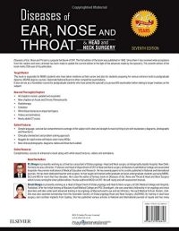 Dhingra’s Diseases of Ear, Nose and Throat Paperback – January 1, 2018 – 7th Edition