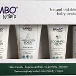 Bambo Nature Skin Care Gift Box, Newborn Essentials, Eco-Friendly Baby Gift Set, Baby Lotion, Baby Hair & Body Wash, Baby Bath Oil, Soothing Cream, Skin-Friendly & Organic, Sustainable & Safe Gift Set