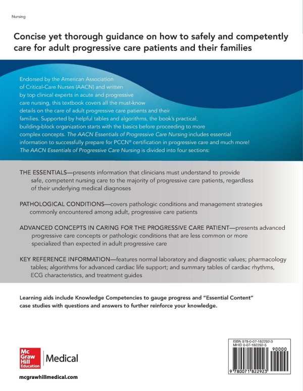 AACN Essentials of Progressive Care Nursing, Third Edition (Chulay, AACN Essentials of Progressive Care Nursing) 3rd Edition by Suzanne Burns (Author)