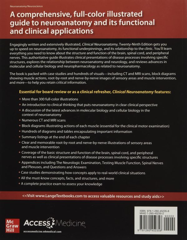 Clinical Neuroanatomy, Twentyninth Edition 29th Edition by Stephen Waxman