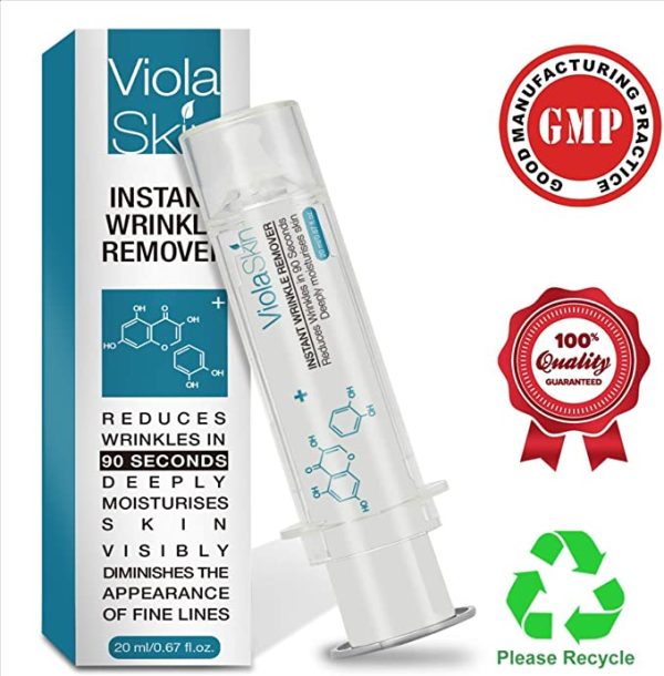 PREMIUM Instant Wrinkle Reducer Cream For Face – Wrinkles gone in 90 seconds – Anti Ageing & Anti Wrinkle Cream – This instant Facelift Cream Will Plump & Brighten Skin While Reducing Fine Lines.
