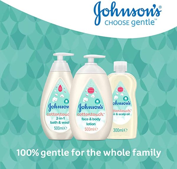 Johnson’s Cotton Touch Face & Body Lotion, 500ml