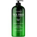 Fiora Naturals Tea Tree Oil Body Wash and Foot Wash - Acne clearing body wash, also helps with skin irritations caused by Athletes Foot, Ringworms, Jock Itch, Eczema and Itching