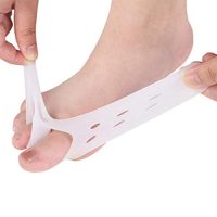 ERINSHOP Bunion Toe Protector, Treat Pain in Big Toe Joint, Realign Relieve toe Hallux Valgus , Orthopedic Correctors Padding Support for Overlapping Toes Hammertoe Feet, for Men and Women (Beige)