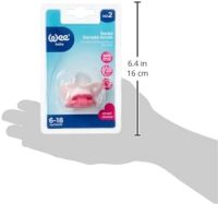 Wee Baby Orthodontic Soother – Pink and Light Pink