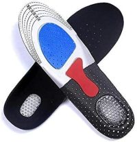 Sport Comfort Shoe Insoles, Breathable Sweat Deodorant Massage Shock Absorber Basketball Football Insole for Men