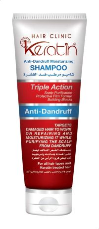 Eva Hair Clinic Anti-Dandruff Moisturizing Conditioner with Anti-Dandruff Moisturizing Shampoo with Kertain