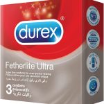 Durex Featherlite Ultra Condom pack of 3,super fine, Sensi-fit for even greater feeling