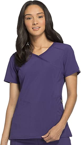 Cherokee Infinity Women Scrubs Top Mock Wrap 2625A - Image 10