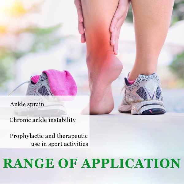 Orthomen Air Gel Ankle Brace – Stirrup Ankle Splint – Adjustable Rigid Stabilizer for Sprains, Strains, Post-Op Cast Support and Injury Protection