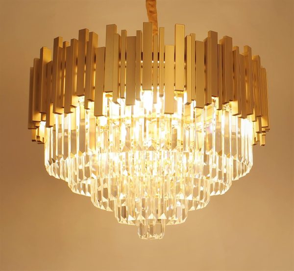Alameer golden crystals strips – 8 lamps