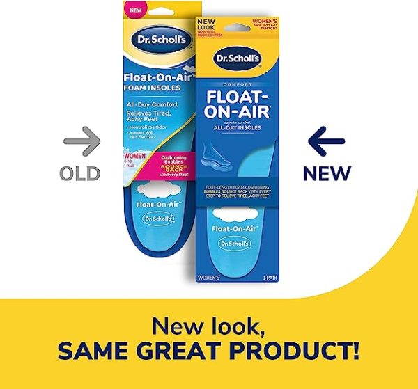 Dr. Scholl’s® Float-On-Air® Comfort Insoles, Women, 1 Pair, Full Length