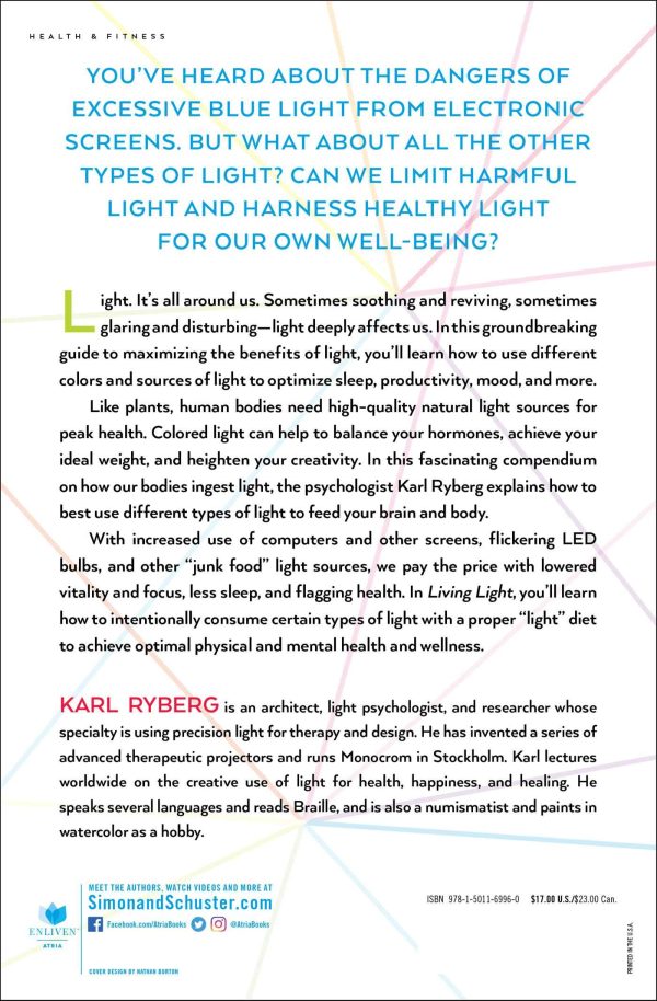 Living Light: The Art of Using Light for Health and Happiness Paperback – February 5, 2019 by Karl Ryberg (Author)