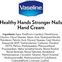 Vaseline Healthy Hands And Stronger Nails Cream with Keratin 75 ml