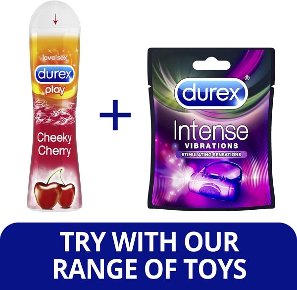 Durex play cheeky cherry stimulating lube gel – 50 ml