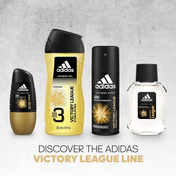 Adidas Victory League for Men – eau de Toilette Spray 100 ml