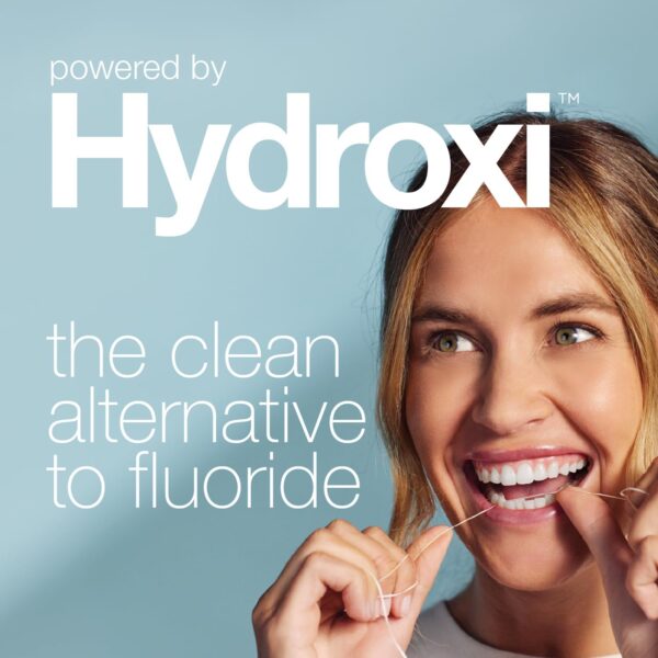 Davids Expanding Dental Floss, 2 Spools, 250+ No Break Woven Strands, Waxed, Vegan, w/Nano Hydroxyapatite, Cocoa Butter & Mint, Kid Friendly, 66 yd (1)