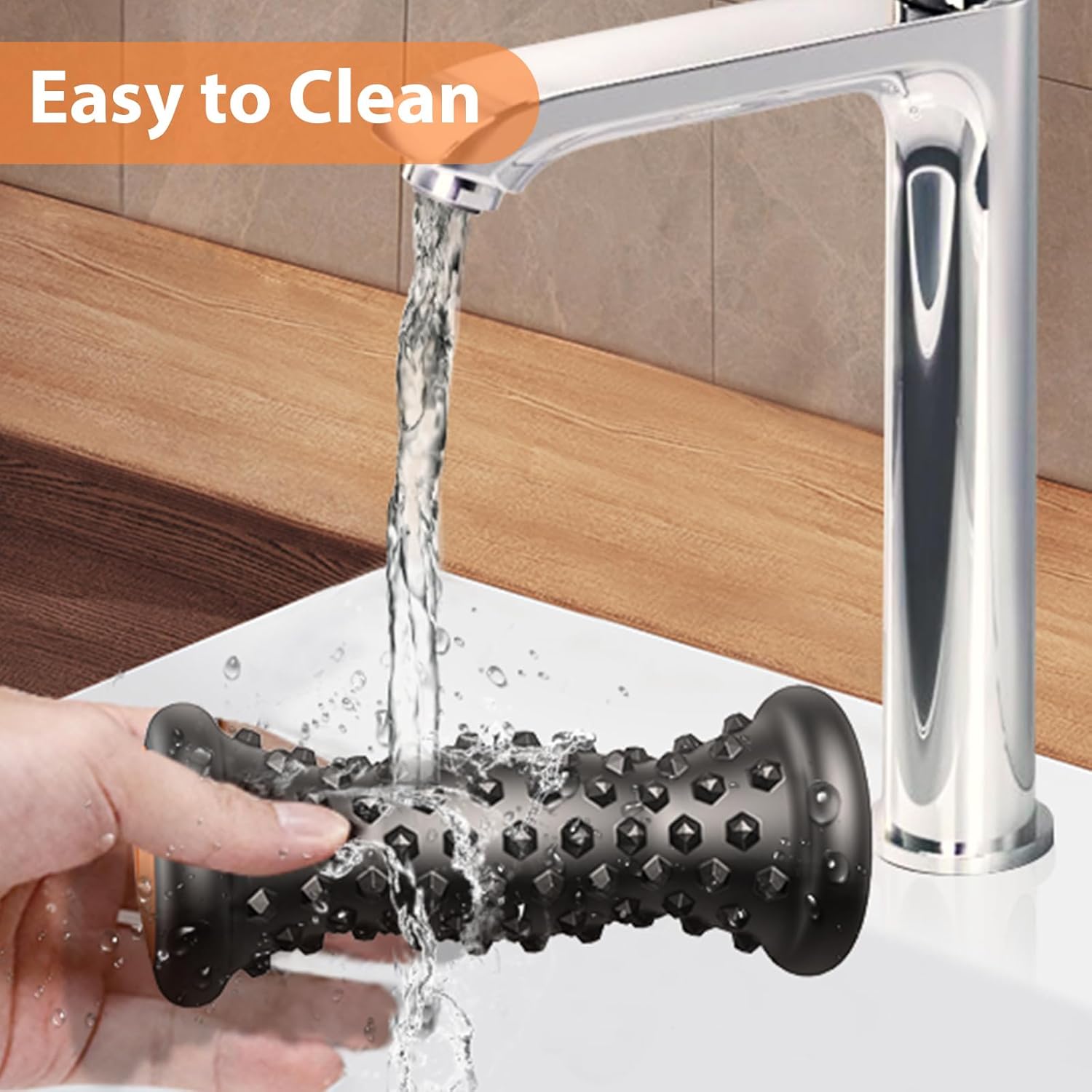 BESKAR Foot Massager Roller for Plantar Fasciitis Relief, Portable, Deep Tissue Muscle Massage, Foot Arch and Heel Pain, Reflexology Tool - Image 5