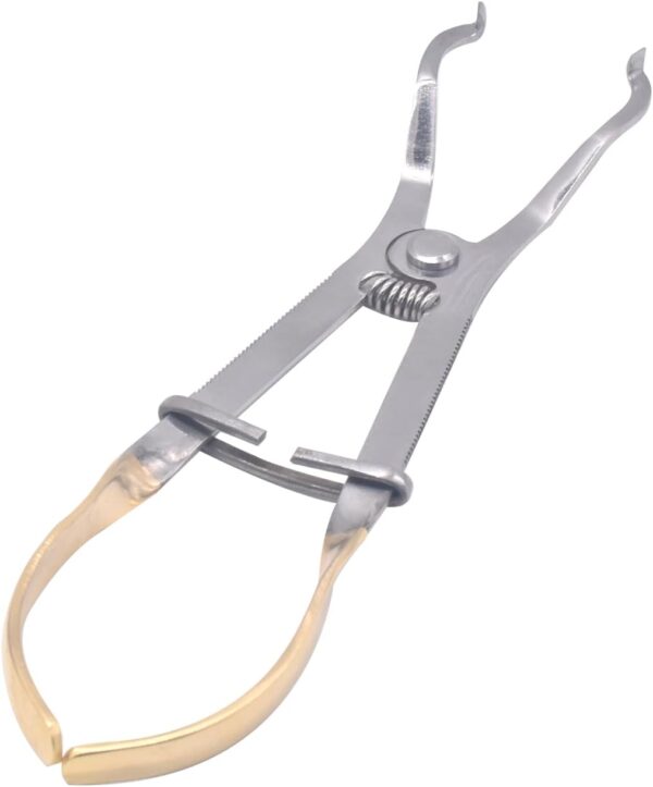Angzhili 1 Piece Dental Sectional Matrix Pliers,Metal Matrices Band Forceps,Clip Ring Placing Pliers,Stainless Steel Material,Oral Care Tools
