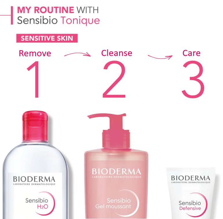 Bioderma Sensibio Foaming Gel Cleansing and Make-Up Removing Refreshing feeling for Sensitive Skin Unscented - Image 2