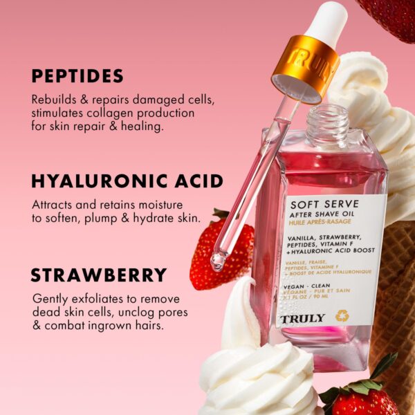 Truly Luxury After Shave Oil | Soothing & Hydrating Treatment to Prevent Ingrown Hair For Smooth, Irritation-Free Skin for Daily Use