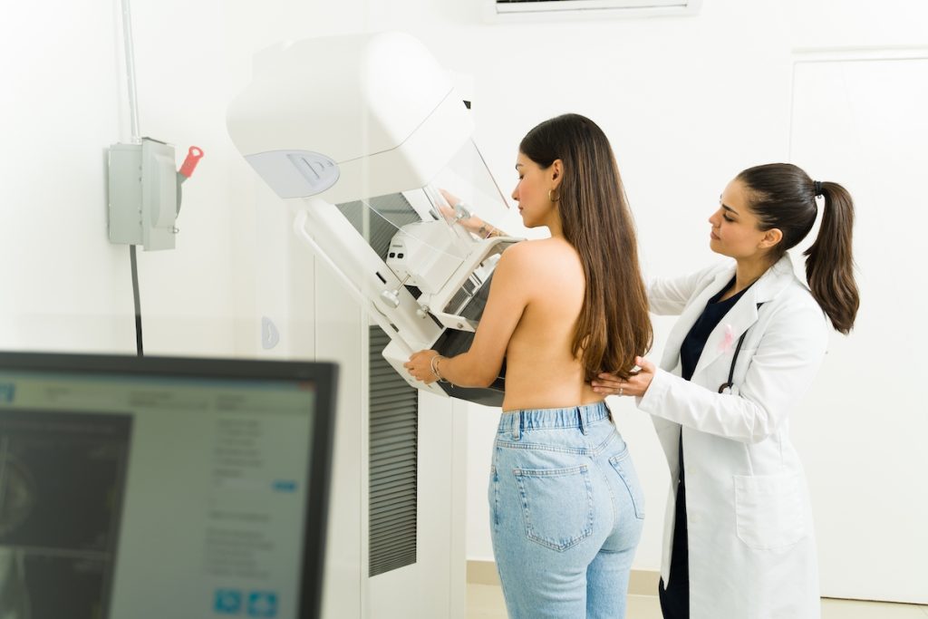 Breast checks to detect breast cancer