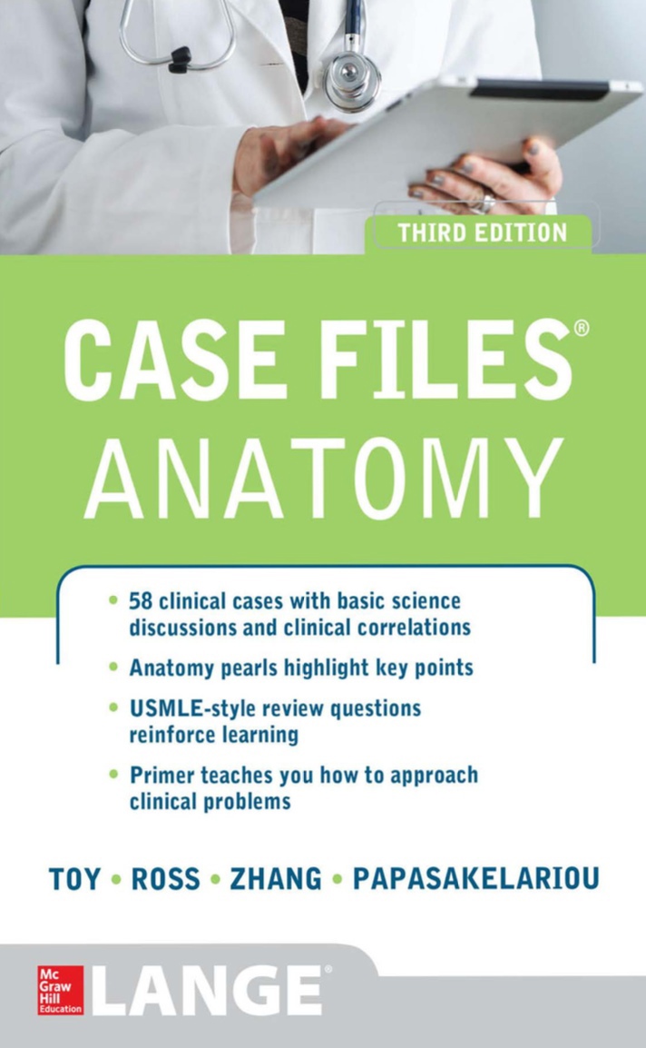 Case Files Anatomy (Toy) 3 ed (2014)