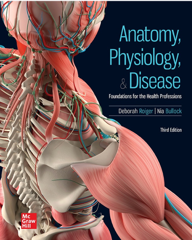 ISE EBook Online Access for Anatomy, Physiology, and Disease. Foundations for the Health Professions (Roiger) 3 ed (2023)