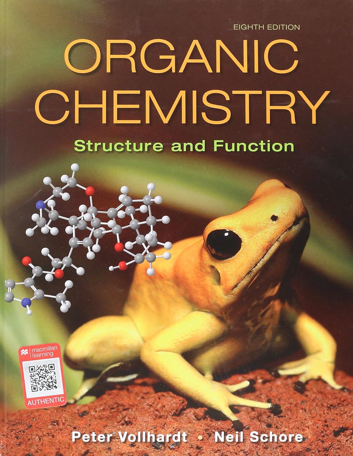 Organic Chemistry Structure and Function (Peter) 8th edition (2018)