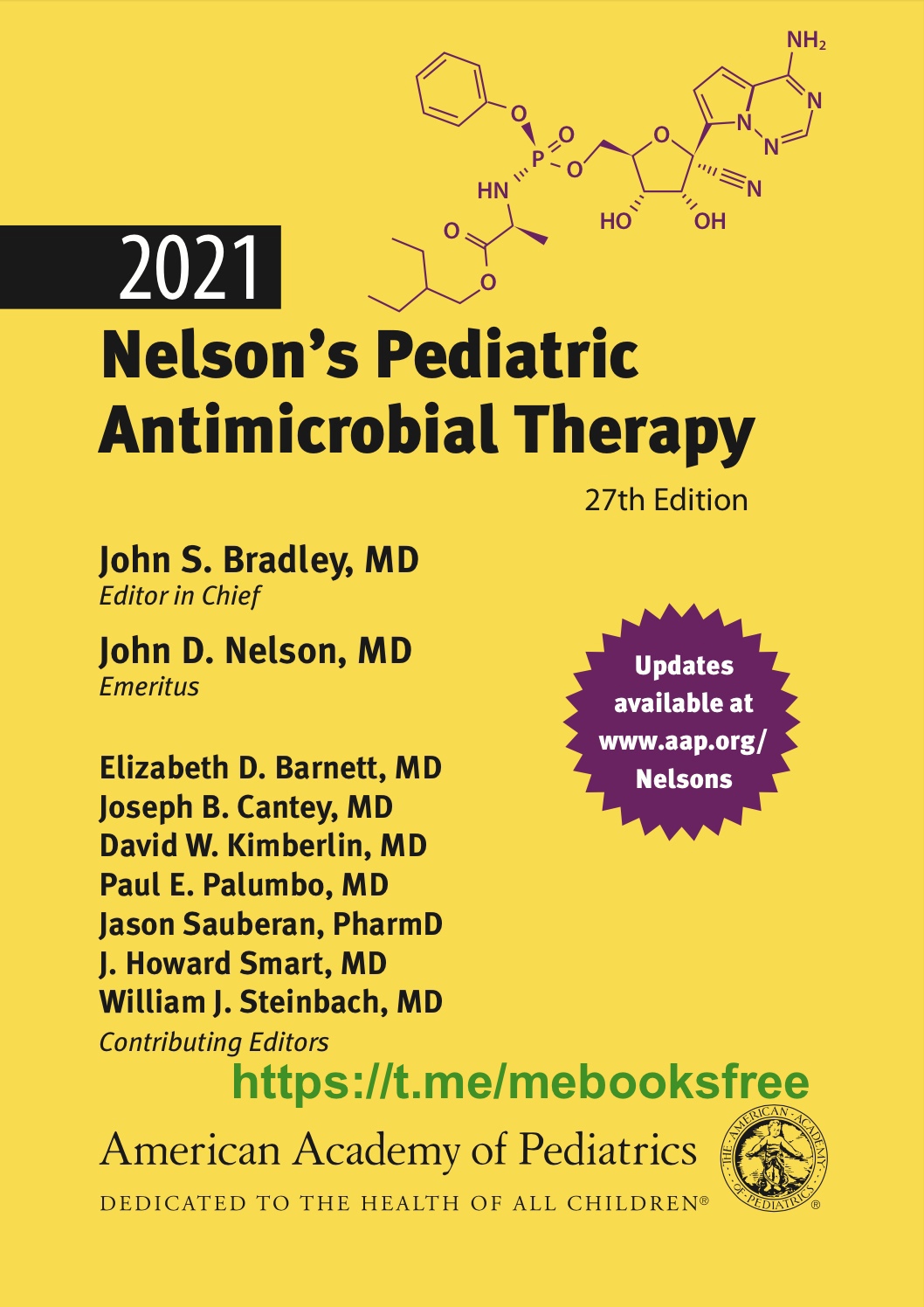 2021 Nelson’s Pediatric Antimicrobial Therapy (Bradley) 27th edition (2021)