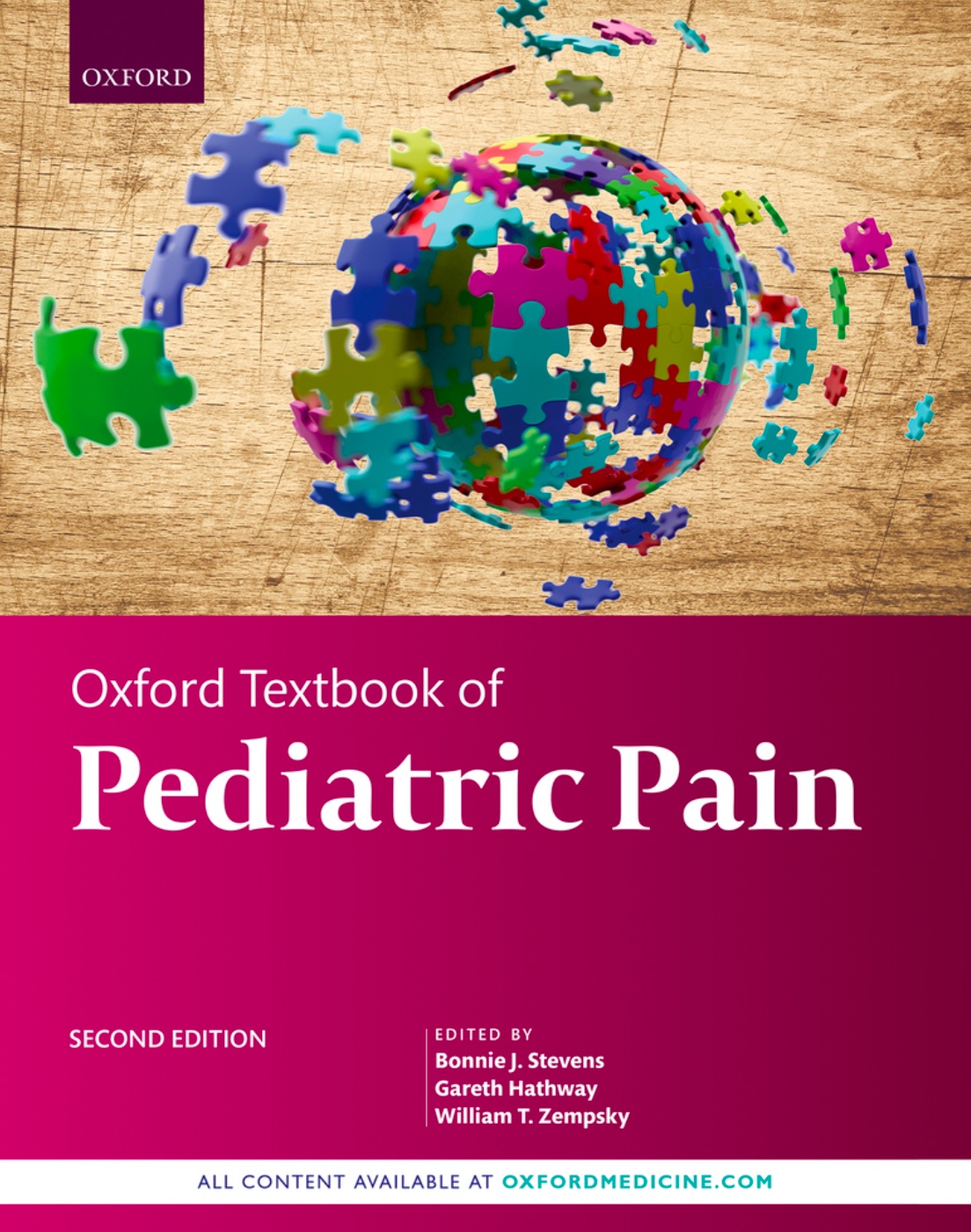 Oxford Textbook of Pediatric Pain (Stevens) 2nd edition (2021)